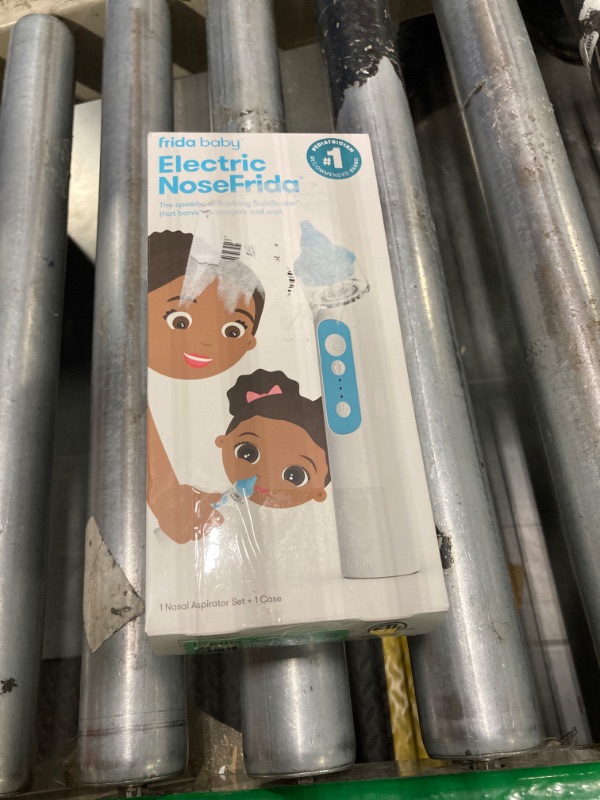 Photo 1 of Frida Baby Electric NoseFrida Nasal Aspirator for Baby, Nose Sucker for Baby & Toddler, Upgraded Nasal Aspirator for Congestion + Allergy Relief with 3 Suction Levels, 2 Silicone Tips, USB