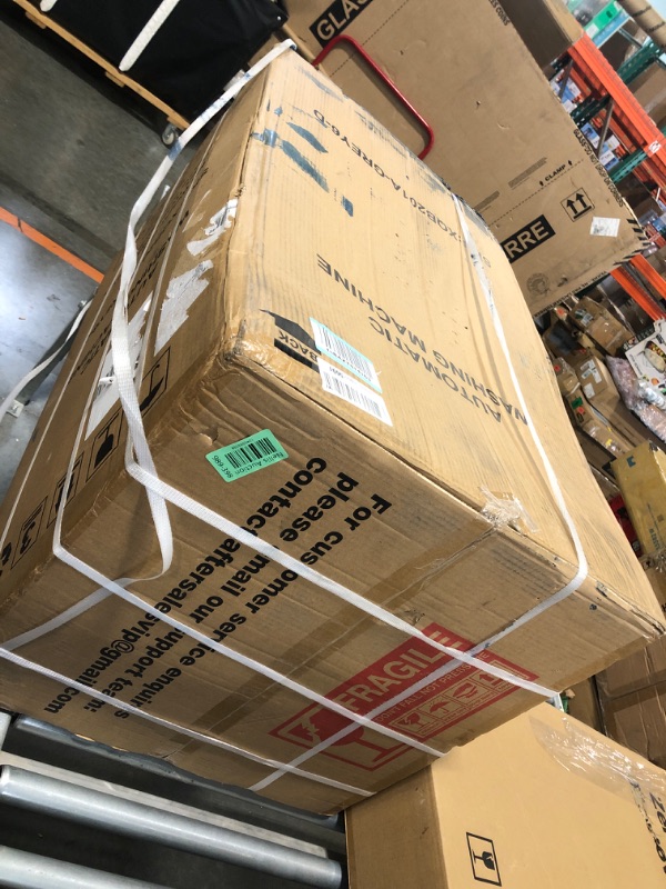 Photo 1 of Zyerch Portable Washing Machine 17.7lbs Full-Automatic Compact Washer Machine for Apartment, 10 Wash Program Small Portable Washer for Dorm, Apartment, RV, Home, Grey