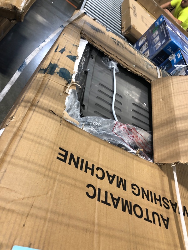 Photo 1 of Zyerch Portable Washing Machine 17.7lbs Full-Automatic Compact Washer Machine for Apartment, 10 Wash Program Small Portable Washer for Dorm, Apartment, RV, Home, Grey