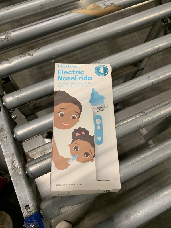 Photo 1 of Frida Baby Electric NoseFrida Nasal Aspirator for Baby, Nose Sucker for Baby & Toddler, Upgraded Nasal Aspirator for Congestion + Allergy Relief with 3 Suction Levels, 2 Silicone Tips, USB