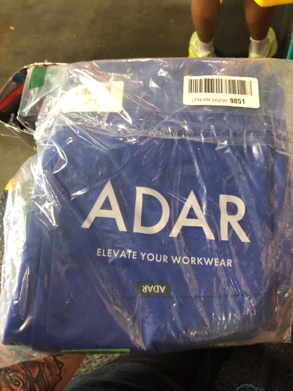 Photo 1 of Adar Uniforms, Universal Unisex Scrubs - Unisex Drawstring Scrub Set - 701 - Royal Blue - MEDIUM