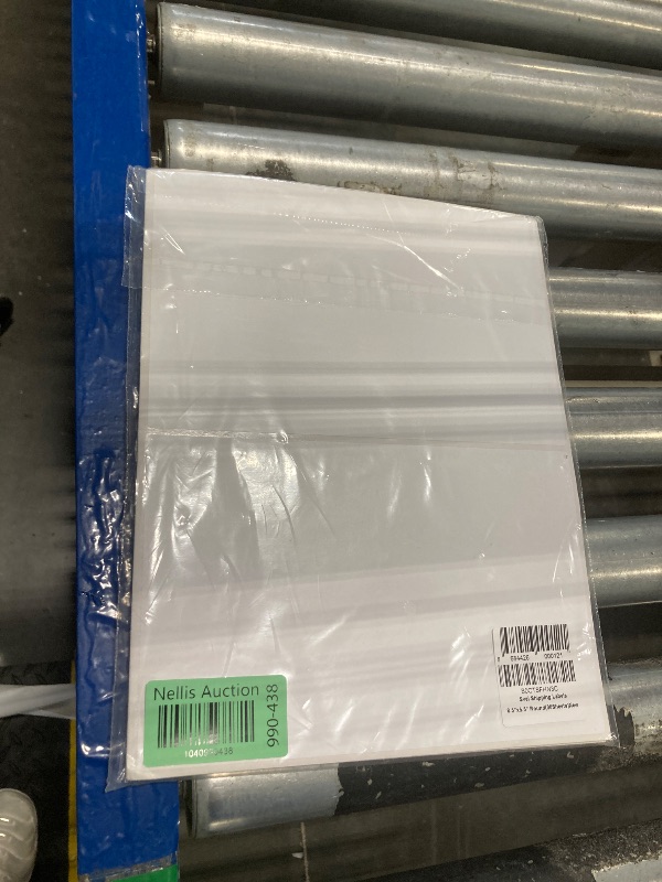 Photo 1 of 8.5”x5.5 Shipping Labels for Laser & Inkjet Printers, Permanent Self Adhesive Address Mailing Stickers Half Sheet (8.5”x5.5” Round, 30, Sheets)
