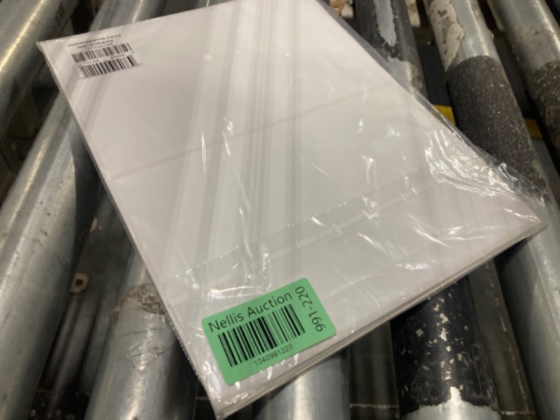 Photo 1 of 8.5”x5.5 Shipping Labels for Laser & Inkjet Printers, Permanent Self Adhesive Address Mailing Stickers Half Sheet (8.5”x5.5” Round, 30, Sheets)