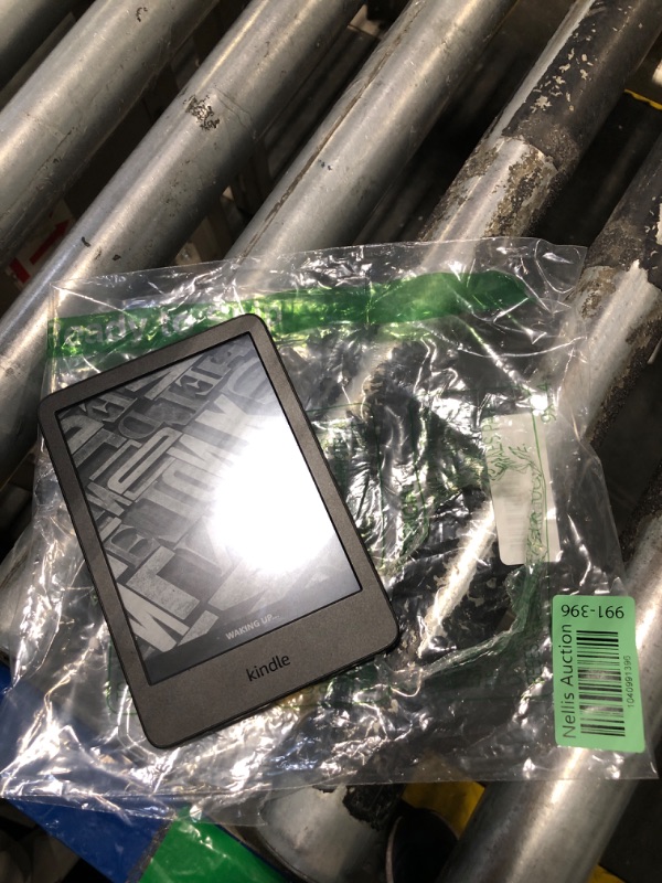 Photo 1 of ***STUCK ON WAKING UP***Amazon Kindle (16 GB) - Lightest and most compact Kindle, now with faster page turns, and higher contrast ratio, for an enhanced reading experience - Black