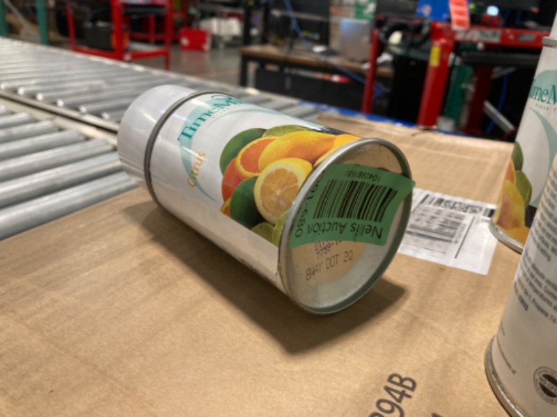 Photo 1 of **ONLY ONE**TimeMist Premium Metered Air Freshener Refills - Citrus Scent - 7.1 oz (Case of 12) 1042781 - Lasts Up To 30 Days and Neutralizes Tough Unwanted Odors