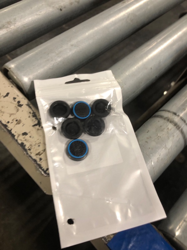 Photo 1 of    9CDeer Performance Joystick Analog Stick Thumb Grips Set of 6 Compatible with PS5, PS4, Xbox Series X/S Xbox One, Switch Pro Controller Black & Blue
