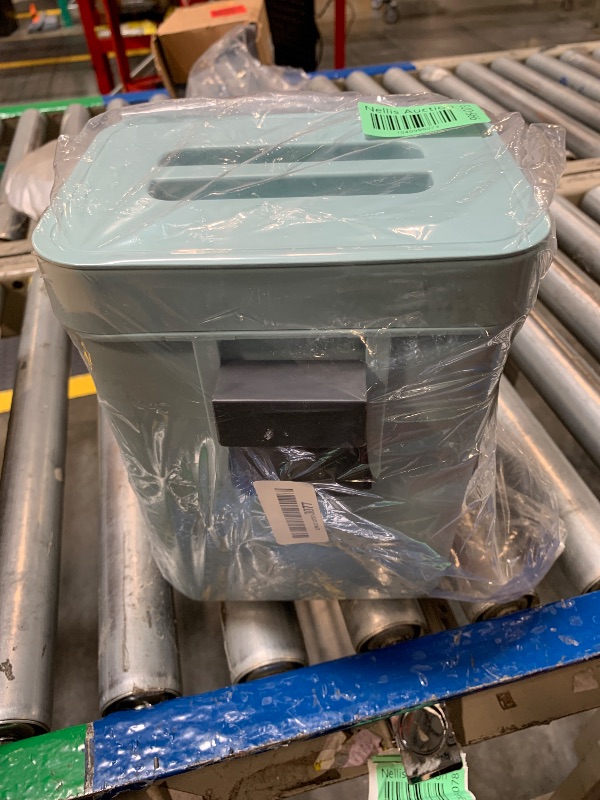 Photo 1 of stonespace Compost Bin Indoor Kitchen Sealed, Mountable Compost Bucket, Hanging Food Waste Bin for Kitchen,1.3 Gallon/ 5L Blue