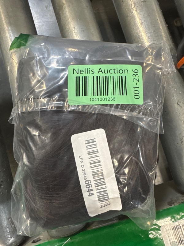 Photo 1 of Honygebia Black Wig with Bangs - Natural Black Wigs for Women, Long Straight Wavy Synthetic Hair, Layered Realistic Heat Resistant Wig, Best for Halloween/Christmas/Cosplay/Party. 