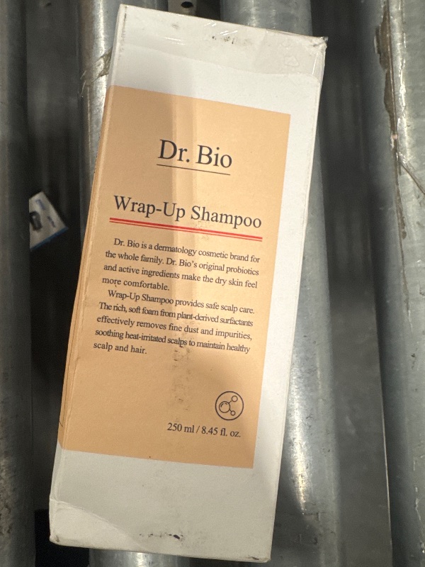 Photo 1 of ***TOP BROKEN**
Dr.Bio Wrap-Up Shampoo, Hydrating and Soothing Hair Shampoo with Probiotcs and Cica, Hair and Scalp Care for Sensitive Scalp, Smooth and Shiny Hair, Vegan, Silicone & Paraben Free, Korean Hair Care