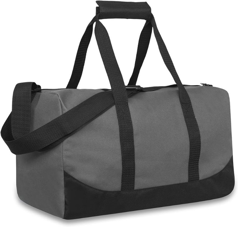 Photo 1 of  Duffel Bags for Men and Women - Overnight Weekend Travel Duffel Bags, Grey