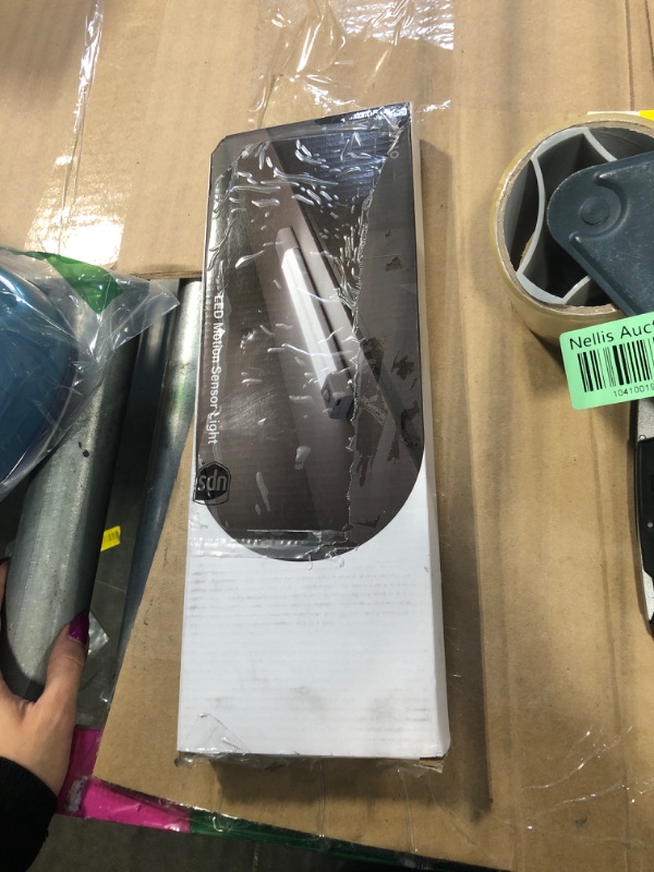 Photo 1 of EZVALO Under Cabinet Lighting, 50 LED Rechargeable Under Cabinet Lights Wireless, 3 Color Temps 11.8in Motion Sensor Light Indoor, Dimmer Closet Lights for Kitchen, Cabinet, Bedroom (3 Pcs, Black)