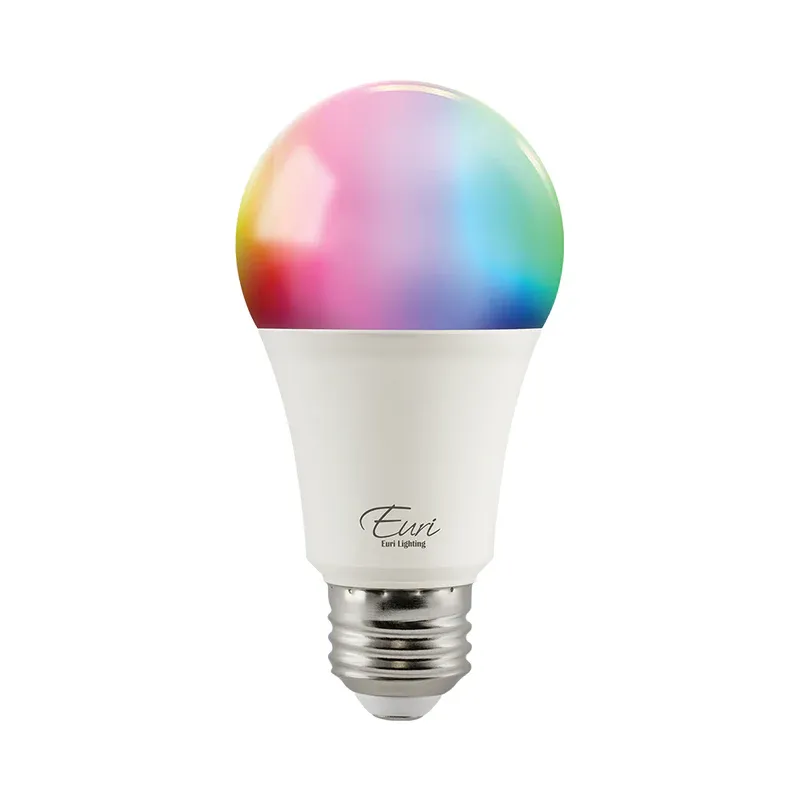 Photo 1 of *Euri Lighting LIS-A2001cec Smart Wifi LED Light Bulb A19 – RGB Multiple Color Selection 9W
