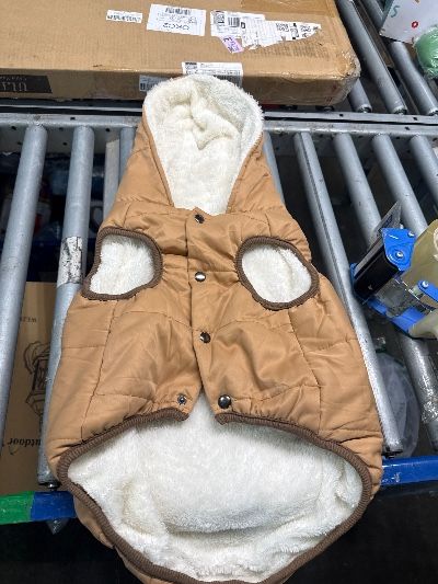 Photo 1 of ***XXL***Windproof Waterproof Dog Coat Fleece & Cotton Lined Warm Jacket, Cold Weather Pet Apparel Clothes Vest for XXL Dogs, Khaki