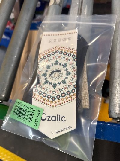 Photo 1 of ***ONE PAIR***Ozaiic Yoga Socks for Women Non-Slip Grips & Straps, Ideal for Pilates, Pure Barre, Ballet, Dance, Barefoot Workout