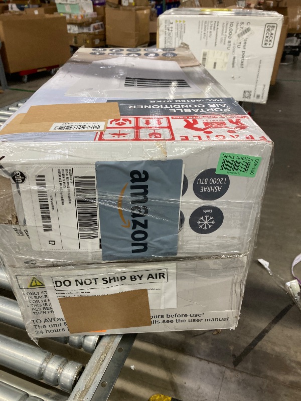 Photo 1 of 12000 BTU Portable Air Conditioners - 3-in-1 Cooling Unit with Dehumidifier, Fan & AC Modes - Ac Units Cools Up to 550 Sq.Ft - 24-Hour Timer, Remote Control & Window Kit Included - White1041005400
