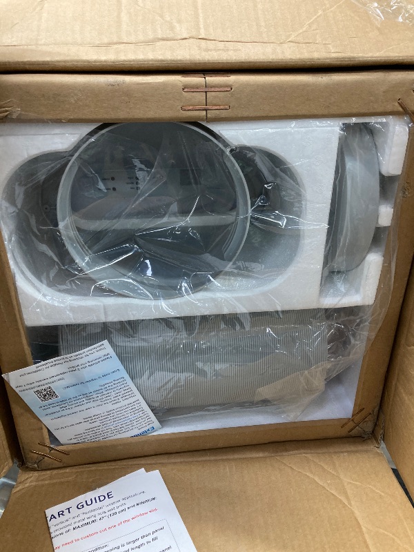 Photo 1 of 12000 BTU Portable Air Conditioners - 3-in-1 Cooling Unit with Dehumidifier, Fan & AC Modes - Ac Units Cools Up to 550 Sq.Ft - 24-Hour Timer, Remote Control & Window Kit Included - White1041005400
