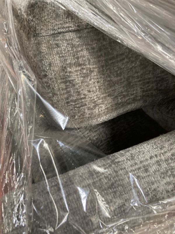 Photo 1 of *see notes*
Oversized Swivel Chair with Ottoman, Swivel Accent Chair with Ottoman for Living Room, Woven Chenille, Charcoal