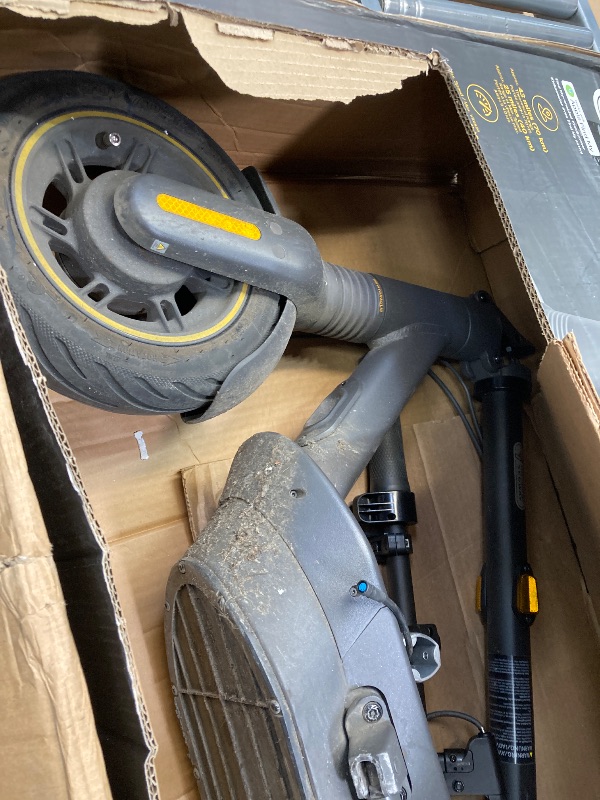 Photo 1 of ***(PARTS ONLY -MISSING PARTS -SELLING AS PARTS ONLY)*** 
Segway Ninebot MAX G2 Electric KickScooter, Power by 1000W Motor, Up to 43 Miles Range and 22MPH, w/t 10-inch Tires , Dual Brakes & Suspension, Electric Scooter for Adults, UL-2272 Certified  ***(S