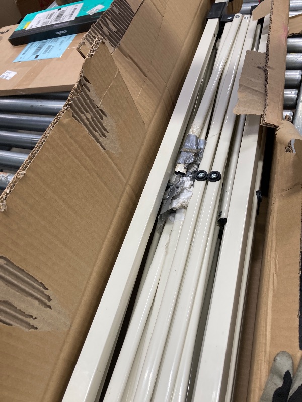 Photo 1 of ****BASE ONLY*-****GVDV Canopy Tent, 10x10 ft Easy Pop up Outdoor Canopy Tent, Portable Straight Leg Gazebo Instant Canopy, Blue