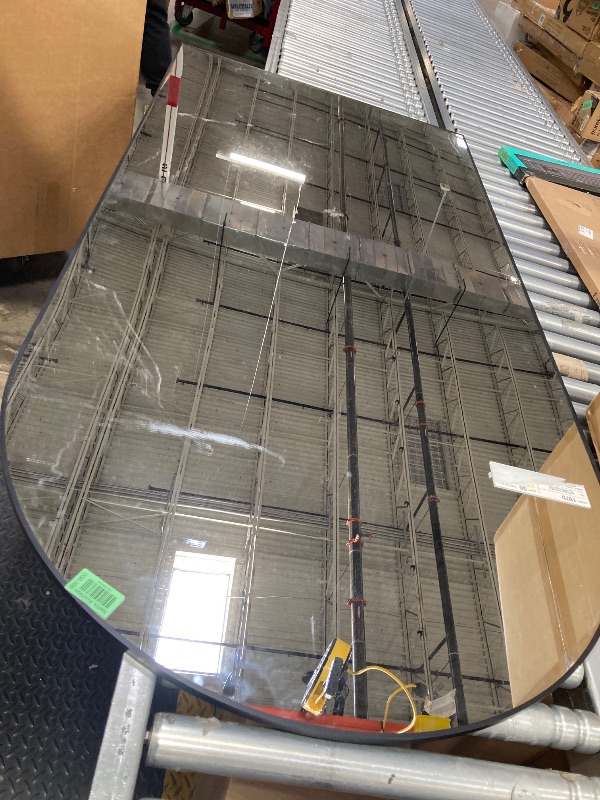Photo 1 of ******USED***Floor Mirror Freestanding, Floor Standing Full Body Mirror with Stand for Bedroom, Hanging Mounted for Living Room Cloakroom, Black