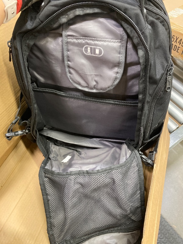 Photo 1 of ********USED***SwissGear 1900 Scansmart TSA 17 Laptop Backpack, Black, 19-Inch
