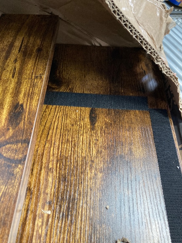 Photo 1 of ***used****Megidok Furniture Cat Cages Indoor with Wooden Hidden Litter Box Enclosure Built-in Urine Cover Cat Kennel Cat Crates Cat Playpen - Rustic Brown
