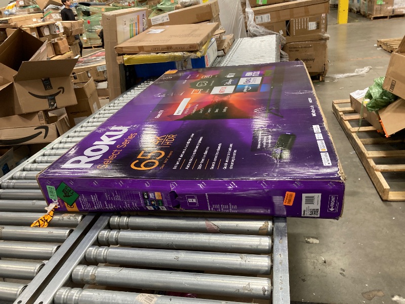 Photo 1 of ****** it has a broken screen
*****************************Roku Smart TV – 65-Inch Select Series 4K HDR RokuTV with Roku Enhanced Voice Remote, Brilliant 4K Picture, Automatic Brightness, & Seamless Streaming – Live Local News, Sports, Family Entertainmen