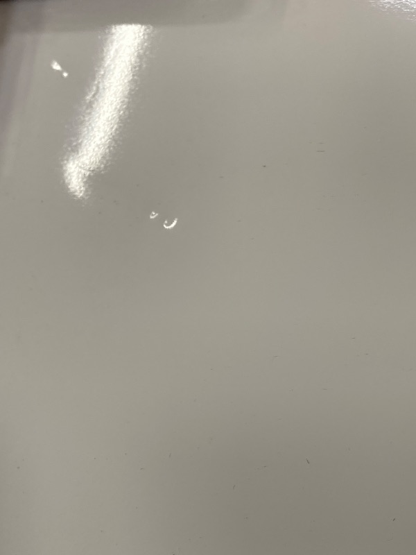 Photo 1 of ***(DAMAGE /SOME DENTS IN WHITEBOARD)*** 
Tooloton Large Rolling Whiteboard on Wheels, 48 x 36 Inches with Stand, 4' x 3' Magnetic Dry Erase Board Easel
