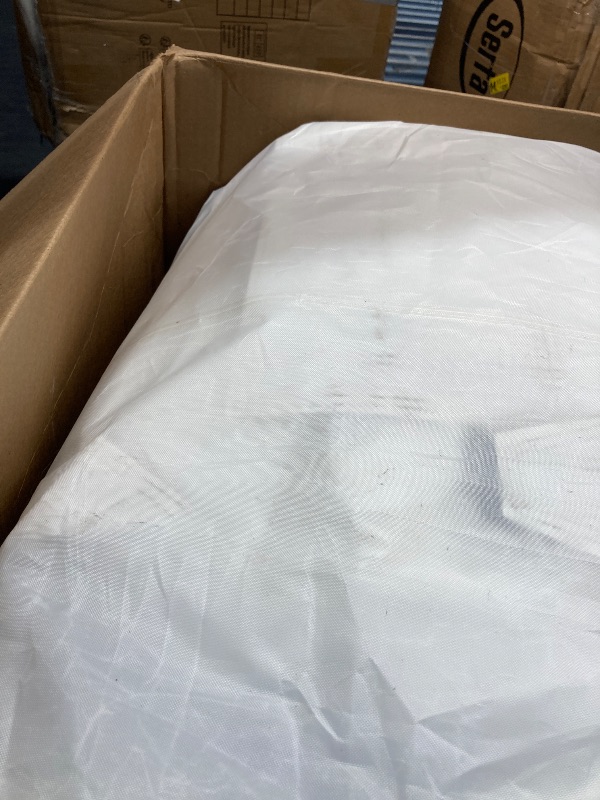 Photo 1 of 10FT Large White Bounce House with Blower Commercial Grade PVC Bouncy Jumping Castle for Kids 8 to 12 Ideal for Birthday Party and Wedding