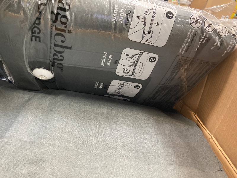 Photo 1 of ***** used/partial set 1/2 box ************Homall Convertible Sectional Sofa Couch, Modern Linen Fabric L-Shaped Couch 3-Seat Sofa Sectional with Reversible Chaise for Small Living Room, Apartment and Small Space, Dark Gray

