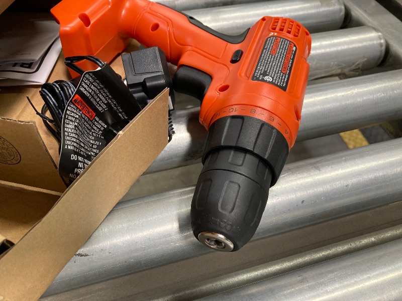 Photo 1 of ***PARTS ONLY -SELLING AS PARTS ONLY***
BLACK+DECKER 20V MAX POWERCONNECT Power Drill Cordless Drill Driver Electric Screwdriver with 30 Piece Bit Set and Drivers Kit, Battery and Charger Included (LD120VA)