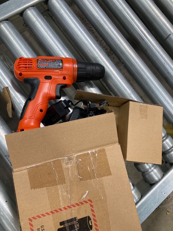 Photo 1 of ***PARTS ONLY -SELLING AS PARTS ONLY***
BLACK+DECKER 20V MAX POWERCONNECT Power Drill Cordless Drill Driver Electric Screwdriver with 30 Piece Bit Set and Drivers Kit, Battery and Charger Included (LD120VA)