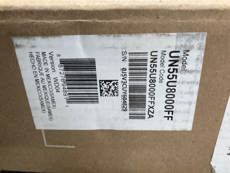 Photo 1 of Samsung 55-Inch Class Crystal UHD U8000F 4K Smart TV (2025 Model) Endless Free Content, Crystal Processor 4K, MetalStream Design, Knox Security, Compatible with Alexa