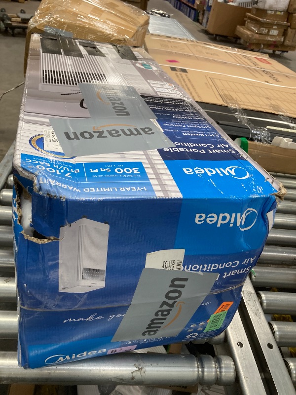Photo 1 of **NOT IN ORIGINAL BOX/MISSING WINDOW KIT PARTS AND REMOTE**FDP23-202DR3 8000 BTU Portable, 3 in 1 Cooler with Fan & Dehumidifier, Quiet AC Unit Cools 350 sq. ft, Room Air Conditioner with Remote Control/Installation Kits, for Home Office, White