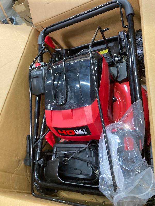 Photo 1 of **** USED****PowerSmart 40V 4.0Ah 17" Cordless Push Lawn Mower, with 3-in-1 Options
