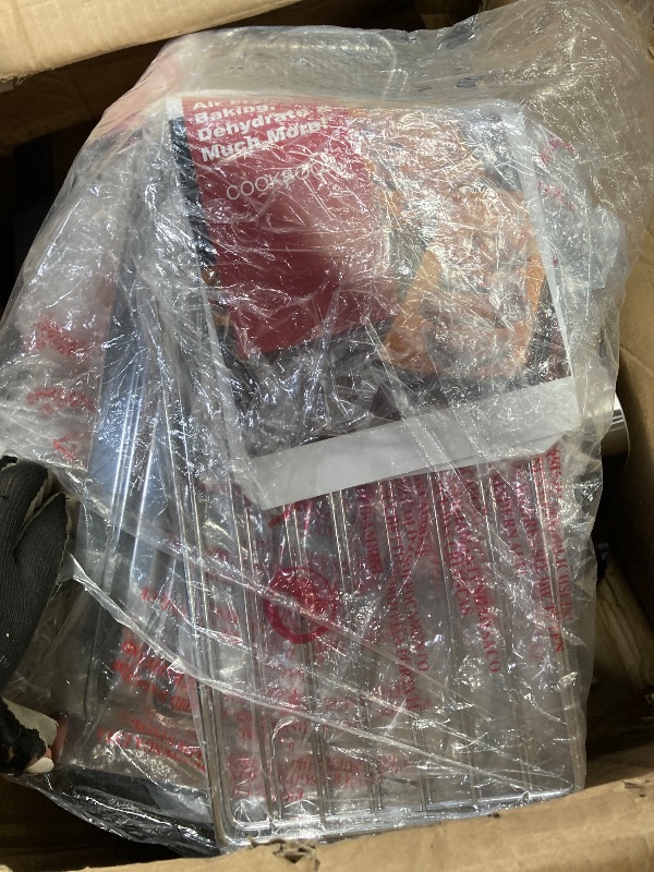Photo 1 of ****** SELL AS PARTS ONLY******YRWTO 24.3QT French Door Air Fryer Toaster Oven 15 Cooking Functions 14 Accessories Stainless Steel Finish
