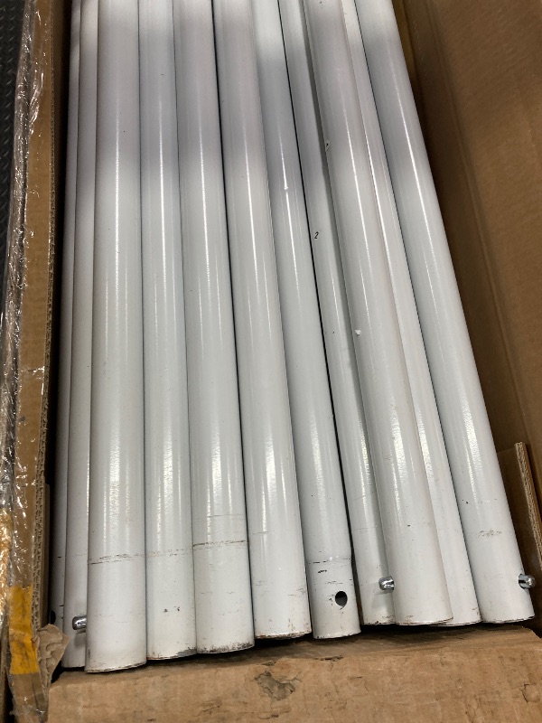 Photo 1 of **** POLES ONLYYY NOT THE CANOPY****YITAHOME 20x40FT Party Tent Heavy Duty Wedding Tent Event Shelters Outdoor Canopy Upgraded Galvanized Steel Carport with Removable Sidewall Windows for Commercial and Parties (White)