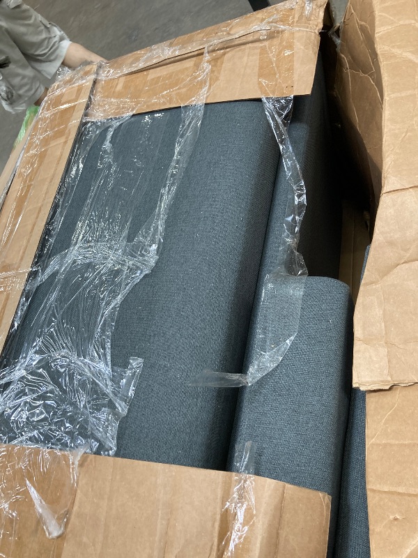 Photo 1 of Ball & Cast L-Shape Reversible Sectional Sleeper Sofa Bed 4 in 1 Pull Out Couch with Storage Chaise & Removable Back Cushions,Convertible Sleeper Corner Couch Pull-Out Sofa Bed for Living Room,Office