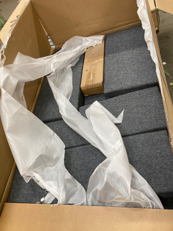 Photo 1 of Ball & Cast L-Shape Reversible Sectional Sleeper Sofa Bed 4 in 1 Pull Out Couch with Storage Chaise & Removable Back Cushions,Convertible Sleeper Corner Couch Pull-Out Sofa Bed for Living Room,Office