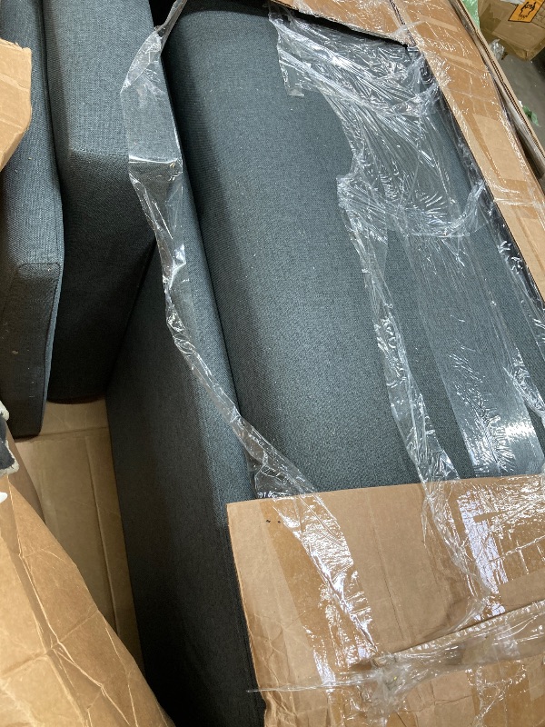 Photo 1 of Ball & Cast L-Shape Reversible Sectional Sleeper Sofa Bed 4 in 1 Pull Out Couch with Storage Chaise & Removable Back Cushions,Convertible Sleeper Corner Couch Pull-Out Sofa Bed for Living Room,Office