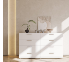 Photo 1 of ***STOCK PHOTO AS A REFERENCES (MISSING HARDWARE + INSTRUCTIONS**** 8 DRAWERS SIDE BOARD