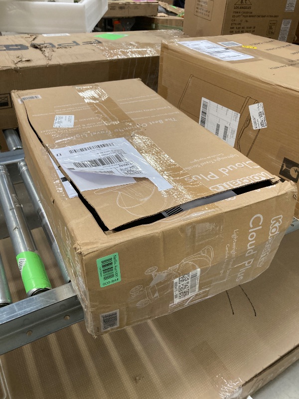 Photo 1 of **USED**Kolcraft Cloud Plus Lightweight Umbrella Stroller for Toddlers with Reclining Seat, Large Storage Basket, Canopy, Infant & Parent Trays, Compact Fold for Summer Travel, Durable Frame, Slate Gray