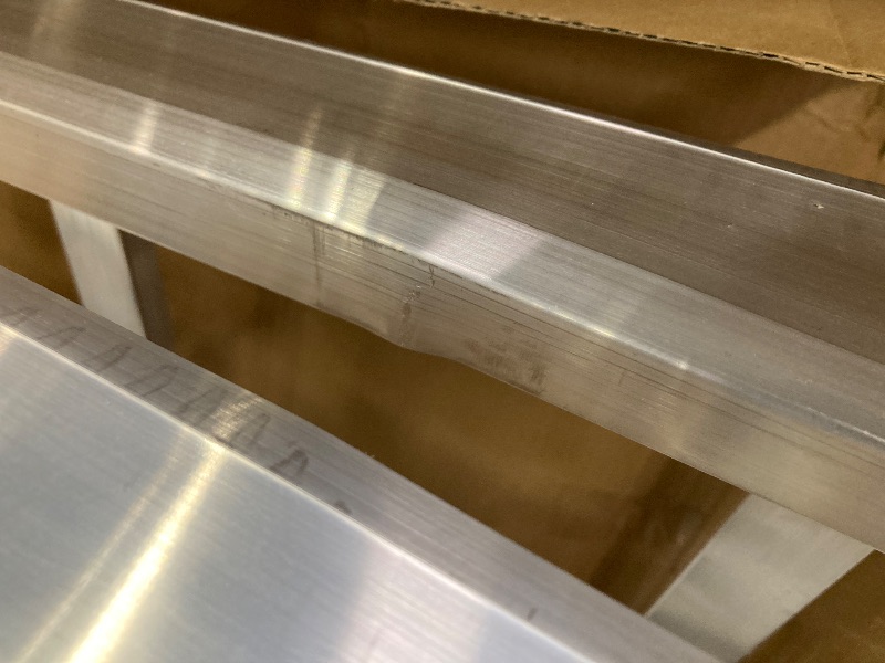 Photo 1 of ***BENDS & DINGS IN LADDER***Little Giant Ladder Systems, SkyScraper, M17, 9-17 Foot, Stepladder, Aluminum, Type 1A, 300 Lbs Weight Rating, (10110)***BENDS & DINGS IN LADDER***