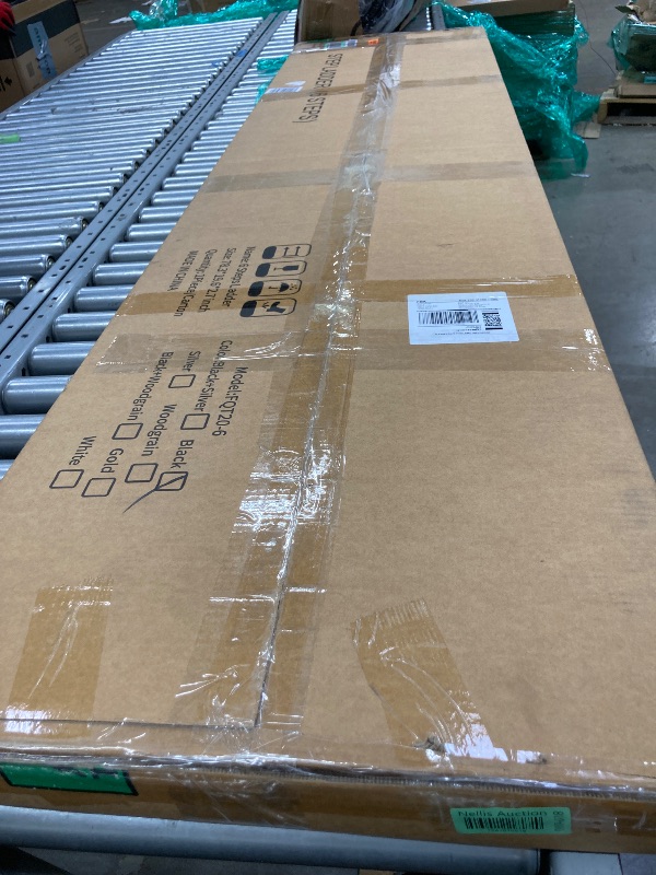 Photo 1 of SOLADDER 6 Step Ladder for 12 Feet High Ceiling, Folding Step Stool with Handgrip & Anti-Slip Wide Pedal, Portable Lightweight Aluminum Stepladder for Kitchen, Home (300 lbs Capacity) - Black