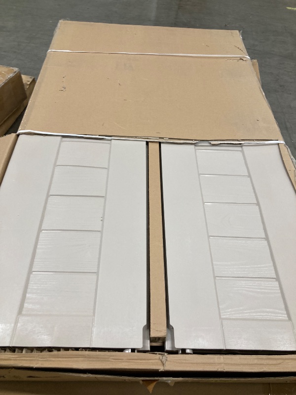 Photo 1 of ***BOX 1 OF 2 ONLY/INCOMPLETE SET***Keter Factor (8x6 ft) Large Resin Outdoor Storage Shed for Patio Furniture, Lawn Mower, Garden Accessories Yard Tools, and Pool Toys, Taupe