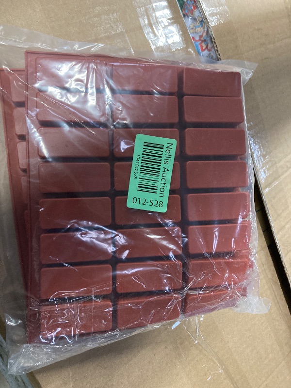 Photo 1 of JOERSH 2pcs Rectangles Silicone Candy Bar Molds for Mini Chocolate Crunch Bars/Protein Snack Bars/Caramels/Truffles/Dessert/Butter/Soap Samples/40-Cavity Ice Cube Tray