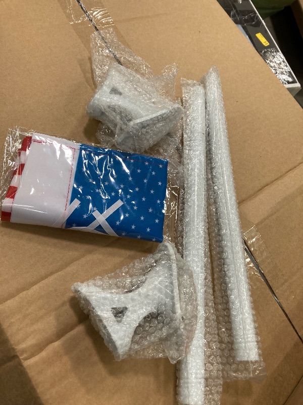 Photo 1 of 2 Sets American Flag Swing Set American Flag for Playset with Pole Playset Accessories 4th of July Decorations and Treehouse Playhouse Backyard Decorations