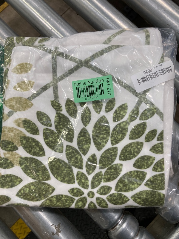 Photo 1 of ****ONE***
Sage Green Decorative Dahlia Pillow Covers 18x18 Inch Set of 2 Geometric Floral Elegant Gray Green White Short Plush Decor Spring Farmhouse Throw Pillows Cushion Cases for Sofa Bed