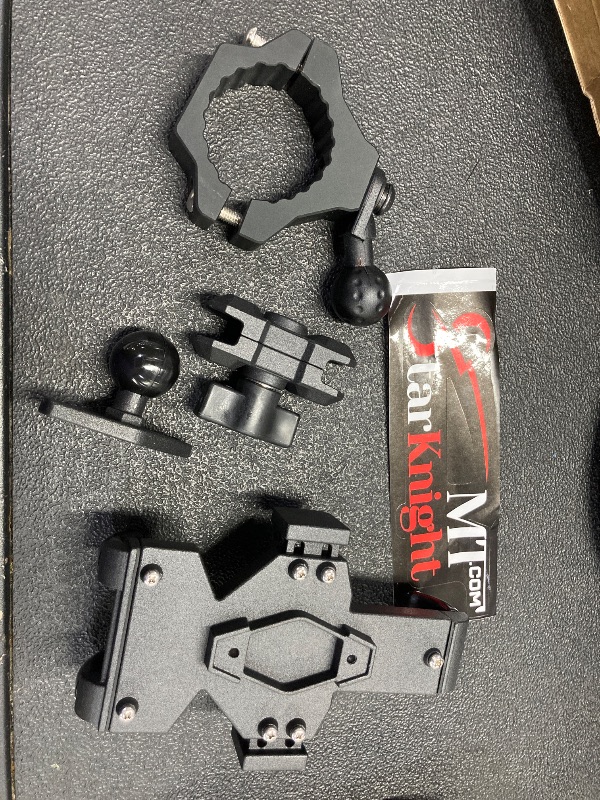 Photo 1 of **Missing some pieces, see pictures below**
StarknightMT UTV Phone Mount for Pro-Fit Cage 360° Adjustable Aluminum Alloy 8 Claws SXS Phone Mount Heavy Duty Cell Phone Holder for Defender Ranger General Uforce for 4.0" to 7.2" Cellphone