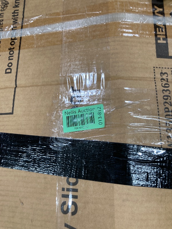 Photo 1 of *** This item has multiple boxes with it, please see pictures, 3 large boxes total***

10X12 FT Outdoor Metal Silding Door** and Frame Structure, Large Tool Sheds for Backyard Garden Patio Lawn, Black